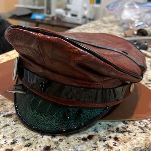 Custom designer Muir cap, officers hat